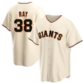 Ldoa SF.Giants #38 Robbie Ray Player Cream Home Game Stitched Jerseys