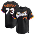 Ldoa SF.Giants #73 Randy Rodriguez Player Black City Connect Home Limited Stitched Jerseys