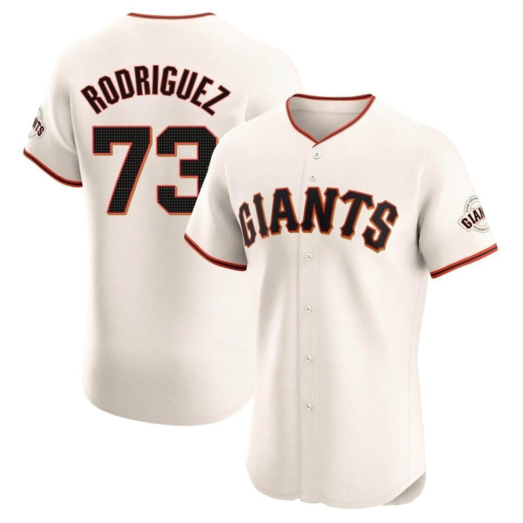 Ldoa SF.Giants #73 Randy Rodriguez Player Cream Home Limited Elite Stitched Jerseys
