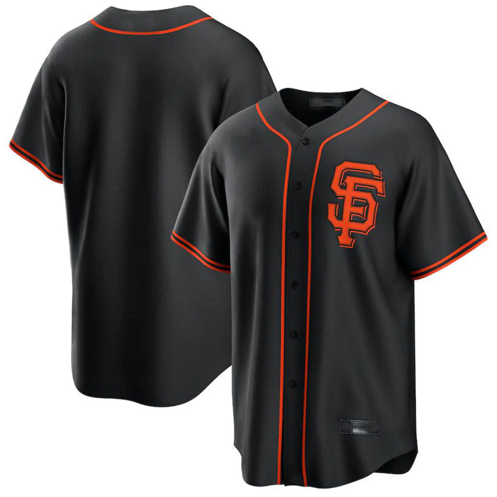 Ldoa SF.Giants Blank Player Black 2026 Home Game Stitched Jerseys