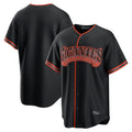 Ldoa SF.Giants Blank Player Black Alternate Limited Stitched Jerseys