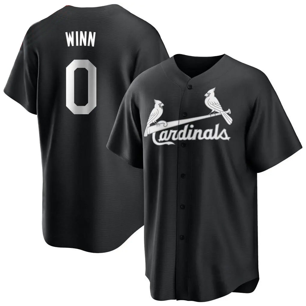 Ldoa St. Louis Cardinals #0 Masyn Winn Player Black City Connect Home Limited Stitched Jerseys