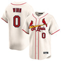 Ldoa St. Louis Cardinals #0 Masyn Winn Player Cream Home Limited Stitched Jerseys