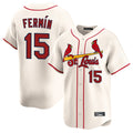 Ldoa St. Louis Cardinals #15 Jose Fermin Player Cream Home Limited Stitched Jerseys