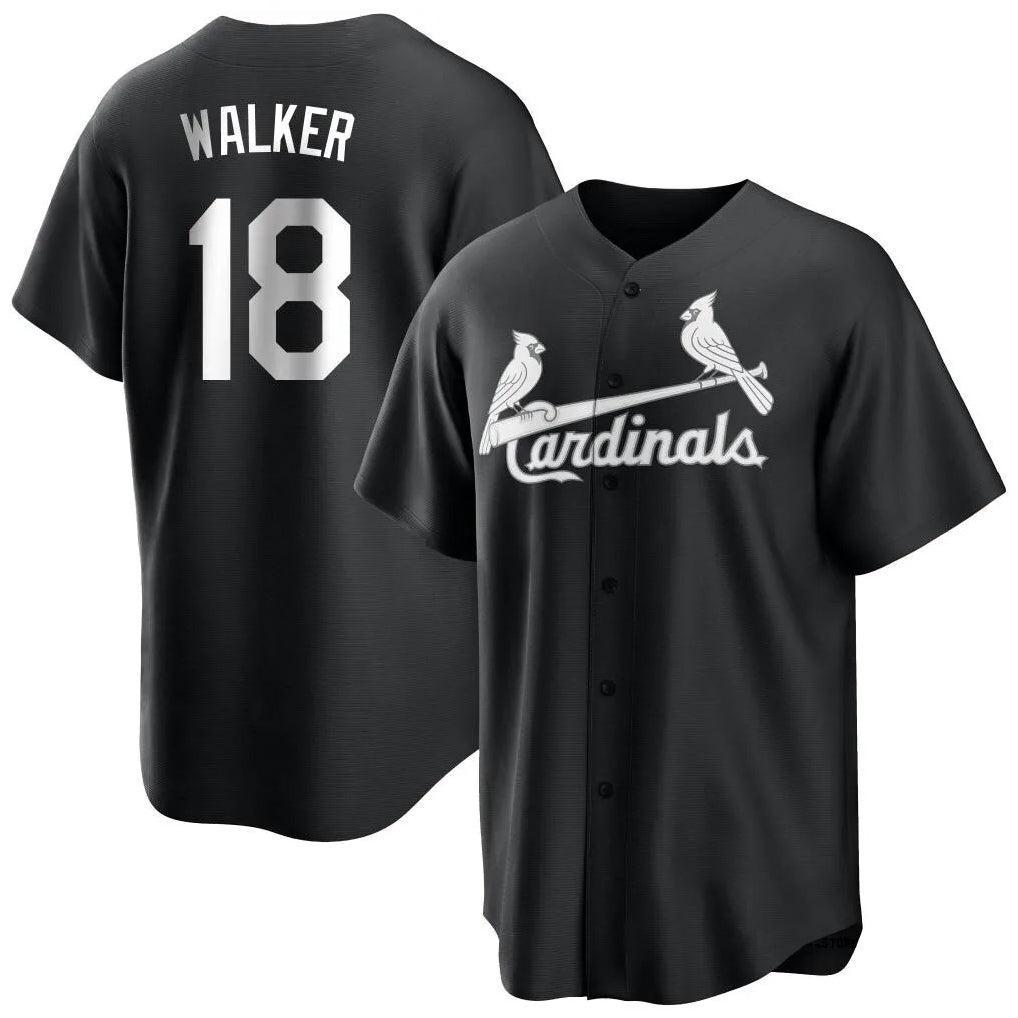 Ldoa St. Louis Cardinals #18 Jordan Walker Player Black City Connect Home Limited Stitched Jerseys