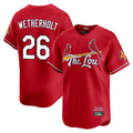 Ldoa St. Louis Cardinals #26 JJ Wetherholt Player Red City Connect Limited Stitched Jerseys