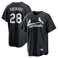 Ldoa St. Louis Cardinals #28 Nolan Arenado Player Black City Connect Home Limited Stitched Jerseys