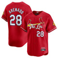 Ldoa St. Louis Cardinals #28 Nolan Arenado Player Red City Connect Limited Stitched Jerseys