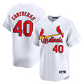 Ldoa St. Louis Cardinals #40 Willson Contreras Player White Home Limited Stitched Jerseys