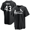 Ldoa St. Louis Cardinals #43 Pedro Pages Player Black City Connect Home Limited Stitched Jerseys