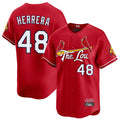 Ldoa St. Louis Cardinals #48 Ivan Herrera Player Red City Connect Limited Stitched Jerseys