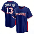 Ldoa TB.Rays #13 Junior Caminero Player Royal 2026 World Classic Limited Stitched Jerseys