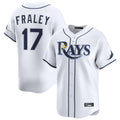 Ldoa TB.Rays #17 Jake Fraley Player White Home Limited Stitched Jerseys