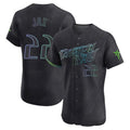 Ldoa TB.Rays #22 Griffin Jax Player Black City Connect Home Limited Elite Stitched Jerseys