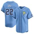 Ldoa TB.Rays #22 Griffin Jax Player Light Blue Home Limited Stitched Jerseys