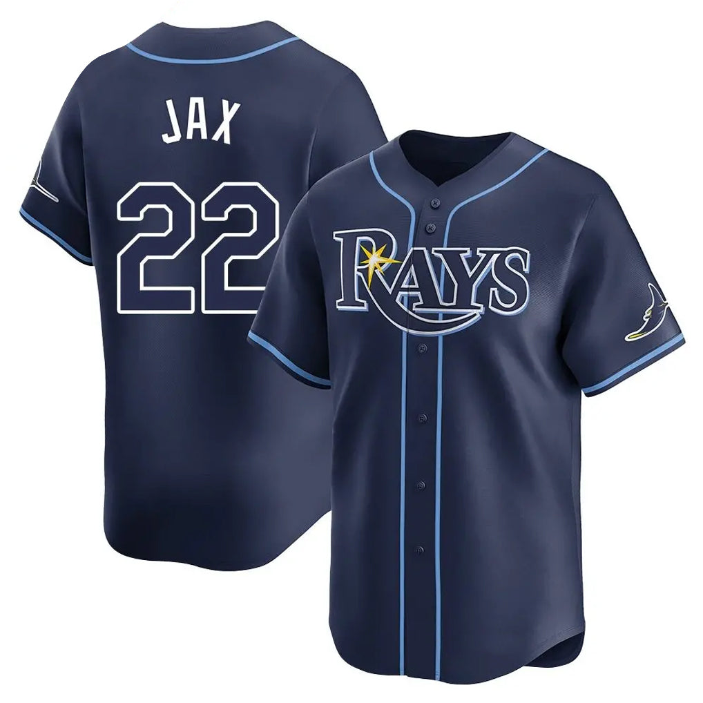 Ldoa TB.Rays #22 Griffin Jax Player Navy Home Limited Stitched Jerseys