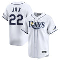 Ldoa TB.Rays #22 Griffin Jax Player White Home Limited Stitched Jerseys
