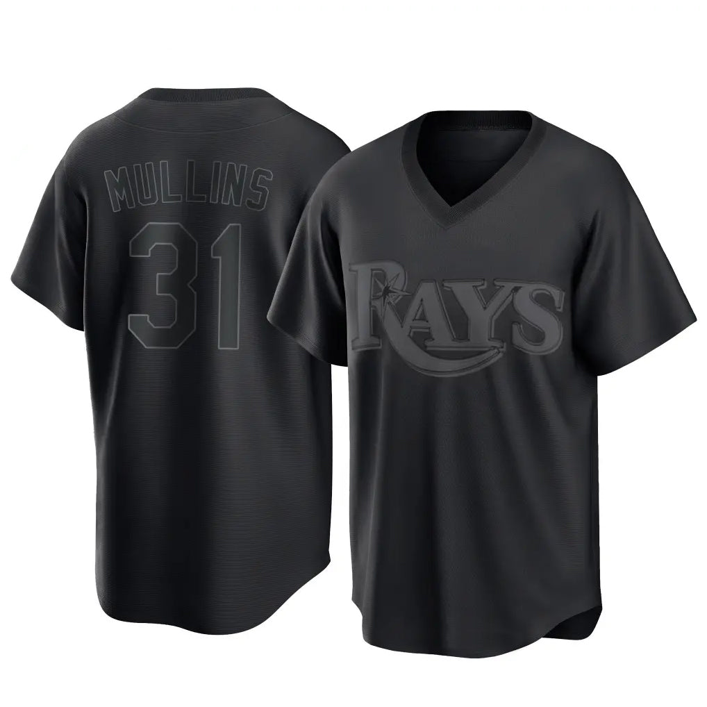 Ldoa TB.Rays #31 Cedric Mullins Player Black Home Game Stitched Jerseys
