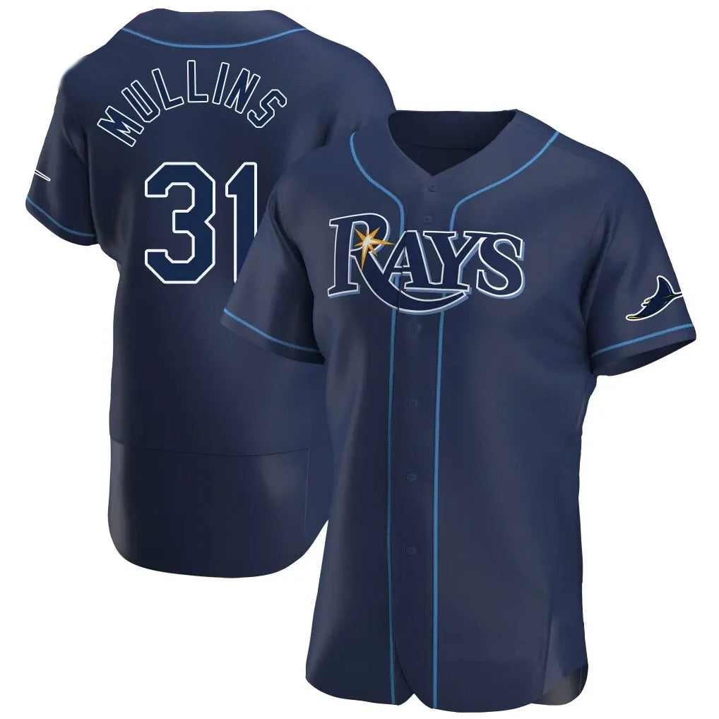 Ldoa TB.Rays #31 Cedric Mullins Player Navy Home Limited Elite Stitched Jerseys