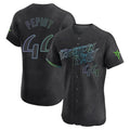 Ldoa TB.Rays #44 Ryan Pepiot Player Black City Connect Home Limited Elite Stitched Jerseys