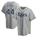 Ldoa TB.Rays #44 Ryan Pepiot Player Gray Home Game Stitched Jerseys