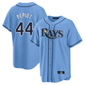Ldoa TB.Rays #44 Ryan Pepiot Player Light Blue Home Limited Stitched Jerseys