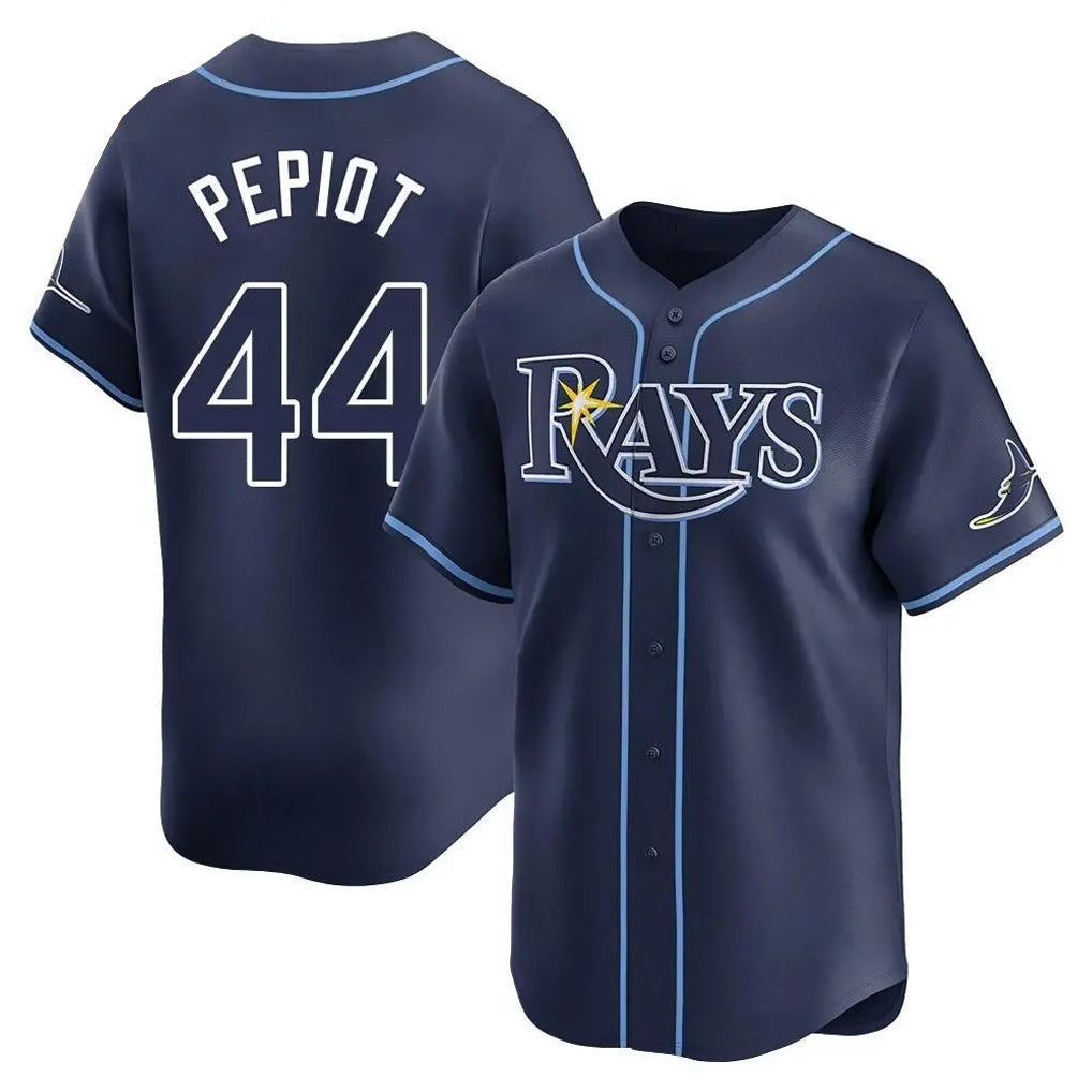 Ldoa TB.Rays #44 Ryan Pepiot Player Navy Home Limited Stitched Jerseys