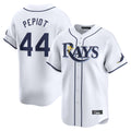 Ldoa TB.Rays #44 Ryan Pepiot Player White Home Limited Stitched Jerseys