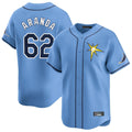 Ldoa TB.Rays #62 Jonathan Aranda Player Light Blue Home Limited Stitched Jerseys