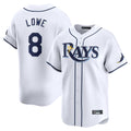 Ldoa TB.Rays #8 Brandon Lowe Player White Home Limited Stitched Jerseys