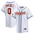 Ldoa T.Blue Jays #0 Andres Gimenez Player White 2026 World Series Classic Limited Stitched Jerseys