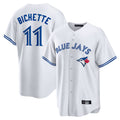 Ldoa T.Blue Jays #11 Bo Bichette Player White Home Limited Stitched Jerseys