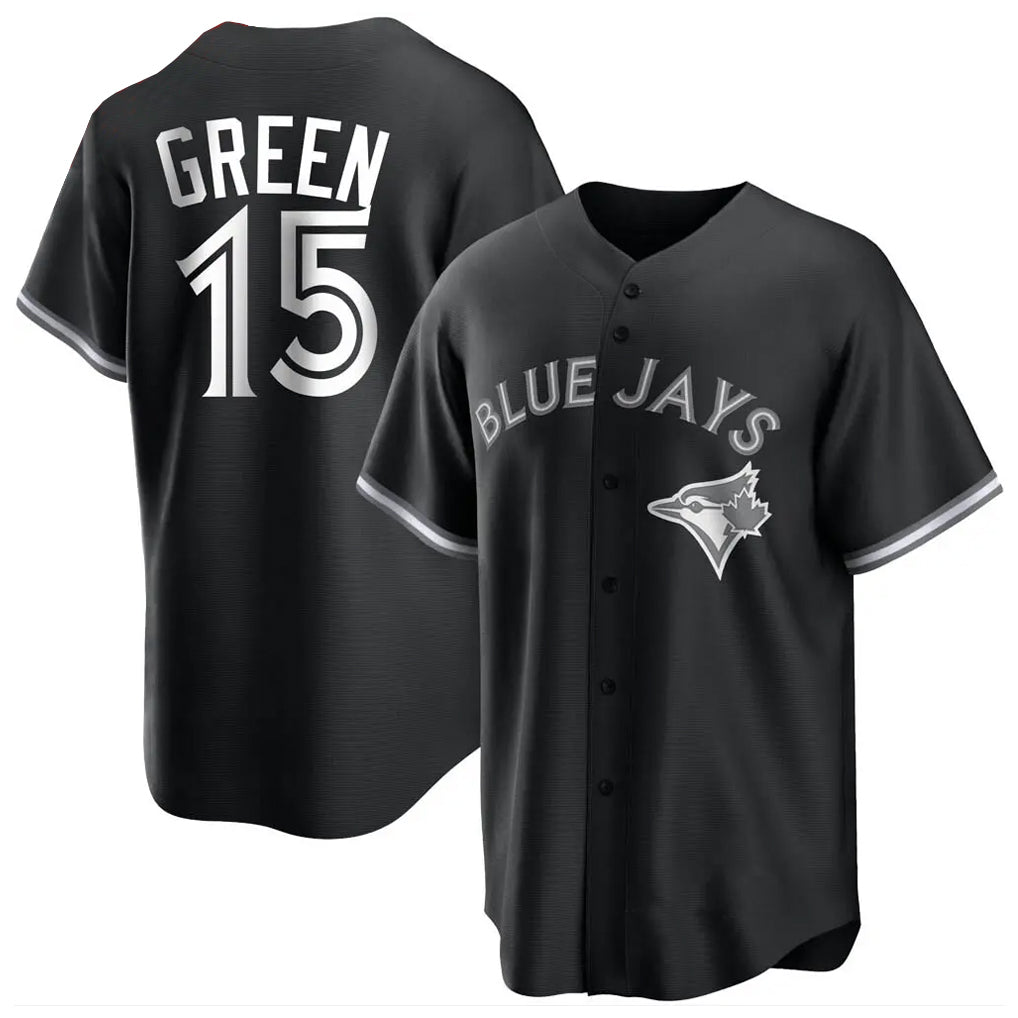 Ldoa T.Blue Jays #15 Chad Green Player Black City Connect Limited Stitched Jerseys