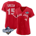 Ldoa T.Blue Jays #15 Chad Green Player Red 2025 World Series Limited Stitched Jerseys