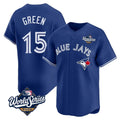 Ldoa T.Blue Jays #15 Chad Green Player Royal 2025 World Series Limited Stitched Jerseys