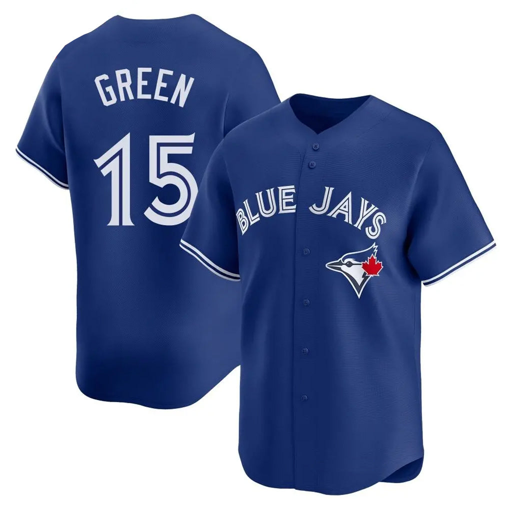 Ldoa T.Blue Jays #15 Chad Green Player Royal Home Limited Stitched Jerseys
