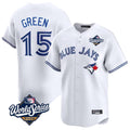 Ldoa T.Blue Jays #15 Chad Green Player White 2025 World Series Limited Stitched Jerseys