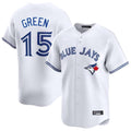 Ldoa T.Blue Jays #15 Chad Green Player White Home Limited Stitched Jerseys