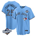 Ldoa T.Blue Jays #25 Anthony Santander Player Blue 2025 World Series Home Limited Stitched Jerseys