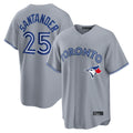 Ldoa T.Blue Jays #25 Anthony Santander Player Gray Home Limited Stitched Jerseys