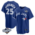 Ldoa T.Blue Jays #25 Anthony Santander Player Navy 2025 World Series Home Limited Stitched Jerseys