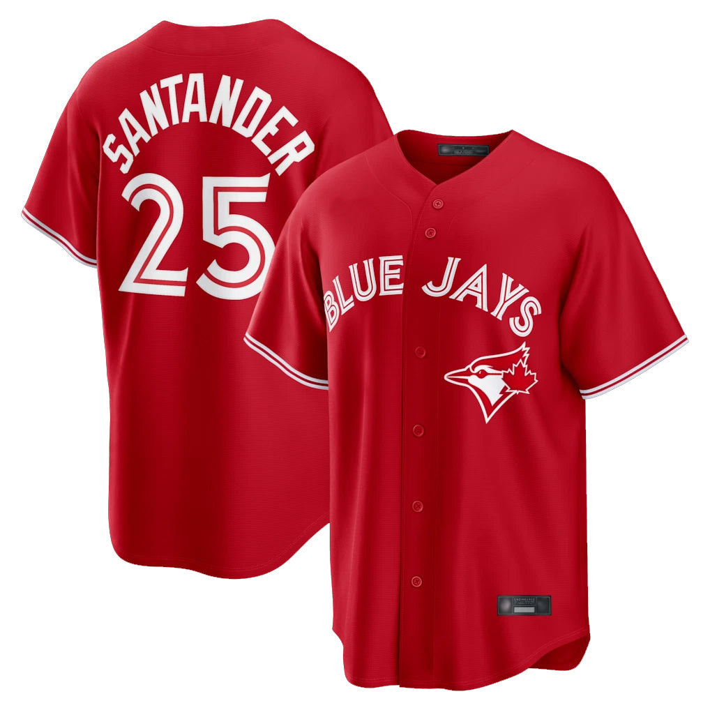 Ldoa T.Blue Jays #25 Anthony Santander Player Red Home Limited Stitched Jerseys