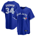 Ldoa T.Blue Jays #34 Kevin Gausman Player Royal Alternate Replica Player Stitched Jerseys