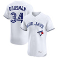 Ldoa T.Blue Jays #34 Kevin Gausman Player White Home Elite Stitched Jerseys