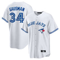 Ldoa T.Blue Jays #34 Kevin Gausman Player White Home Game Stitched Jerseys