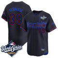 Ldoa T.Blue Jays #39 Trey Yesavage Player Black 2025 World Series City Connect Stitched Jerseys