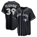 Ldoa T.Blue Jays #39 Trey Yesavage Player Black Home Game Stitched Jerseys