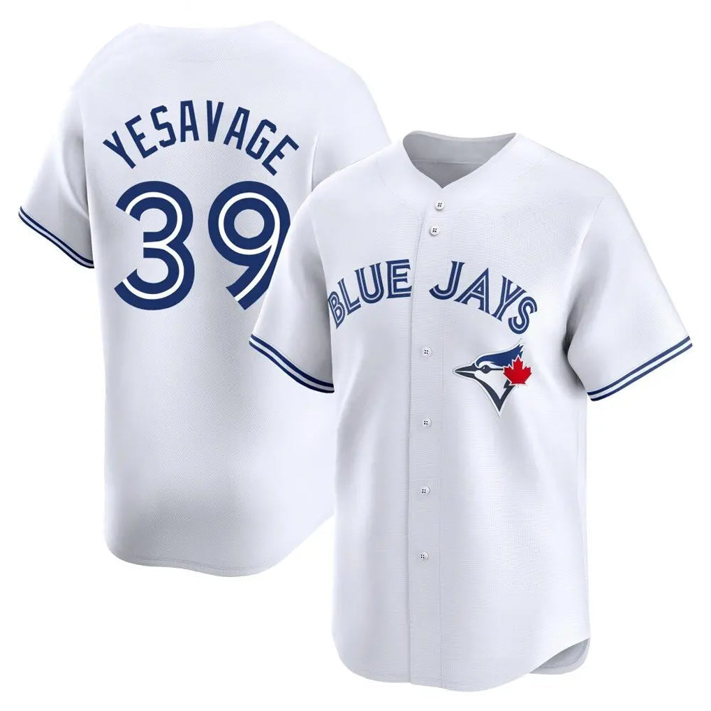 Ldoa T.Blue Jays #39 Trey Yesavage Player White Home Limited Stitched Jerseys