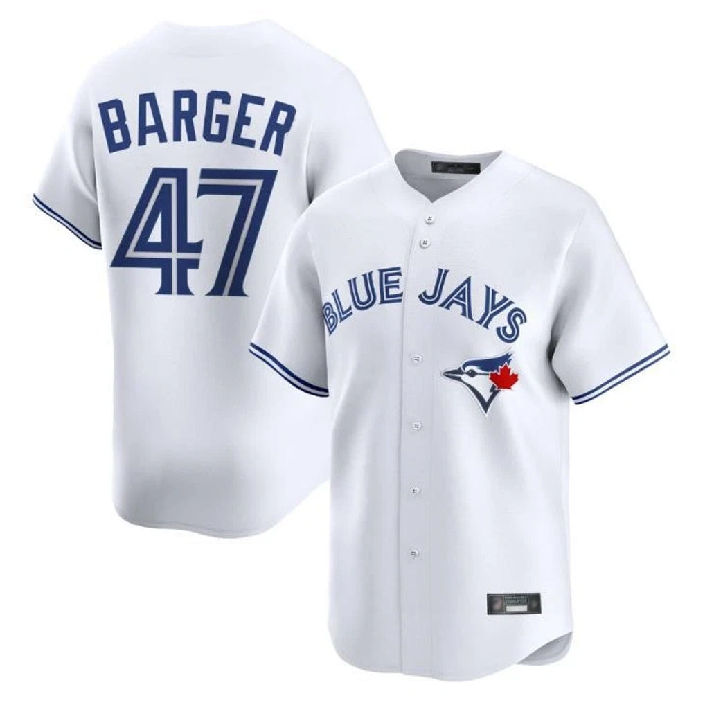 Ldoa T.Blue Jays #47 Addison Barger Player White Home Limited Stitched Jerseys