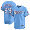 Ldoa T.Rangers #29 Adrian Beltre Player Light Blue Home Limited Stitched Jerseys